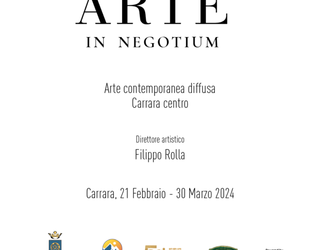 Arte in Negotium una mostra d'arte contemporanea diffusa a Carrara Centro - a cura di Filippo Rolla